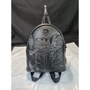Loungefly Disney Villains Full Cast Mini Backpack New , Never Used